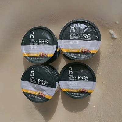 (11 pack) Pure Balance Pro+ Grain Free Senior Chicken Stew Wet Dog Food 3.5oz 