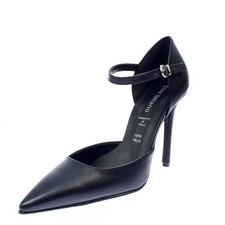 Italienischer Stil spitzer Pumps mit schwarzem Riemen - Damenschuhe Pumps