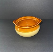 Acopa Two Tone 10 oz. French Onion Soup Stoneware Crock Bowl