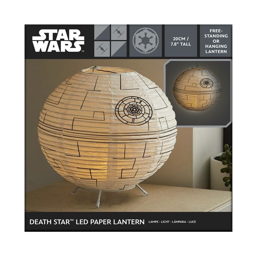 Gadget - Star Wars: Paladone - Death Star Lantern Desk Lamp - Paladone