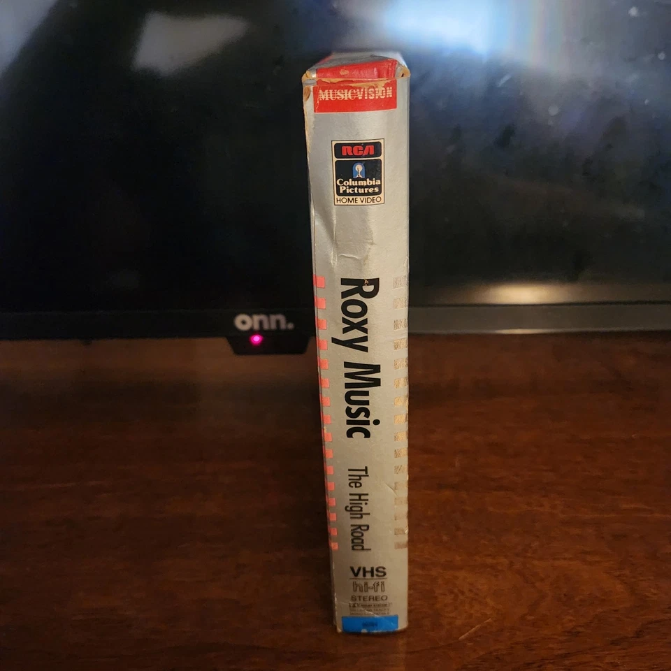 Rare - Musicvision Roxy Music The High Road Live VHS Tape 1988 - Image 4 of 4