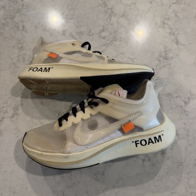 Nike Off-White Zoom Fly SP The Ten AJ4588-100 Size 5.5 US 3 UK