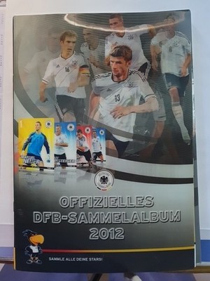 Offizielles DFB-Sammelalbum EM 2012 - REWE - komplett plus Poster
