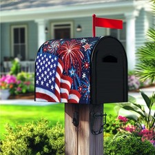 Magnetic American Flag Independence Day Serie...