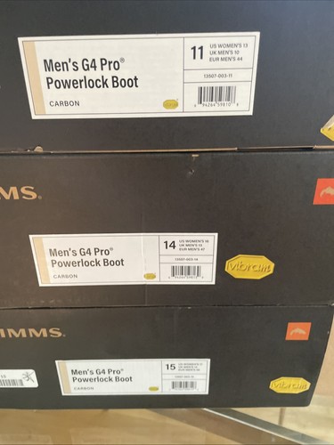 Stivali da guadino Simms uomo G4 PRO Powerlock suola Vibram nuovi con scatola $500 11 12 13 14 15 - Foto 9 di 9