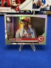 2023 Topps Big League Hunter Greene Foil Parallel #229 Cincinnati Reds