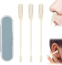 Upgraded Nasal Hair Cutter with Storage Box, 2026 2-In-1 360  Rotating Nostril H
