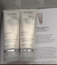NU SKIN Ageloc Lumi Spa Gel Nettoyant Peau Sèche   . Deux Tubes X 100 ML=200 ML