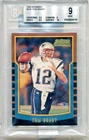 2000 Bowman Tom Brady Rookie CARD #236 (RC) see sub-grades BGS 9