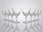 Vintage Franconia Crystal "Regent" Wine Glasses Claret Goblets - Set of 8 — photo 1