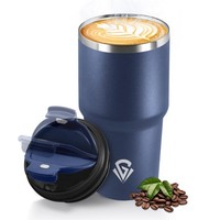 Titel: HoneyHolly Thermobecher 600 Ml Edelstahl Auslaufsicher