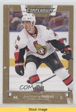 2017-18 Upper Deck Compendium Gold Jean-Gabriel Pageau #488 READ a3q