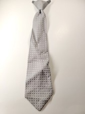 Mens Formal Necktie 17"Lx4"W Gray Neck Tie