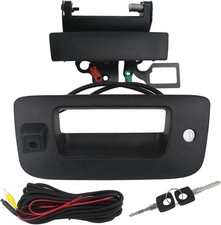 Tailgate Handle w/ Backup Camera  Lock for Silverado Sierra 2007-2014