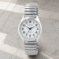 Clasixx MäNner Armbanduhr Herren Uhr Analog Quarz Watch Edelstahl Zugarmband