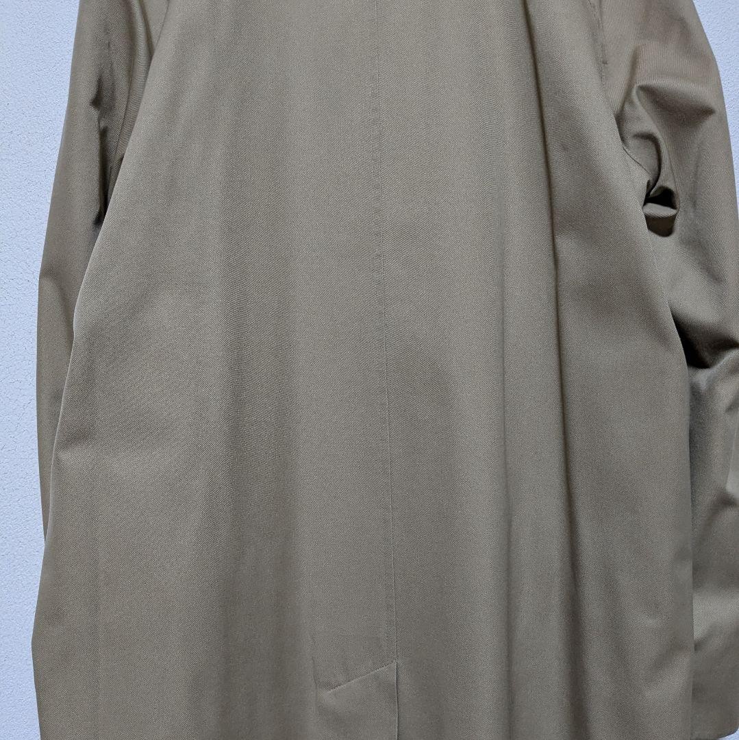 Burberry Vintage 90s Balmacaan Coat Made in England Nova Check Beige Size M thumbnail 9