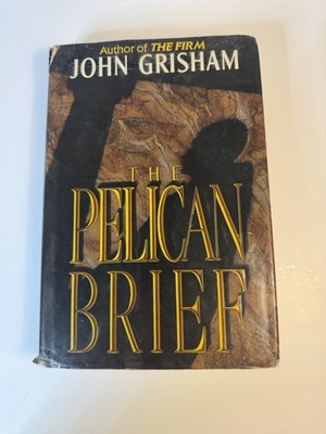 John Grisham The Pelican Brief Signed Hardcover 1992 Doubleday Dust Jacket