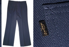 Vintage Levis 517 Pants Men 33 x 29.5 Black Gold Tag Boot Cut Slate Blue