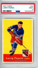 1957	Topps		Larry Popein	54	PSA 9 Rangers