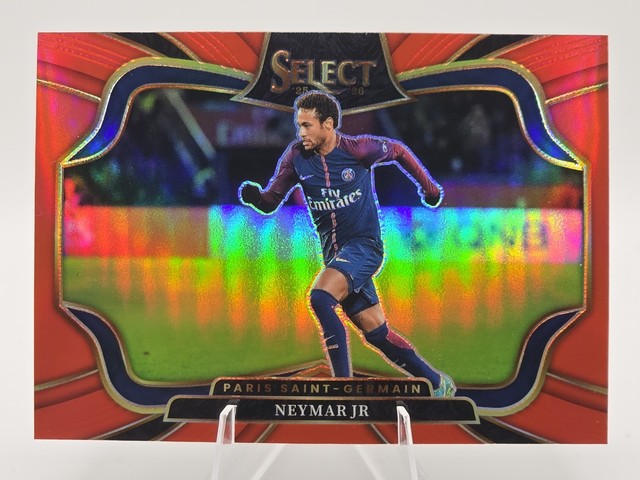 2025-26 Select Ligue 1 Neymar Jr Field Level Red /55 Paris Saint-Germain #233