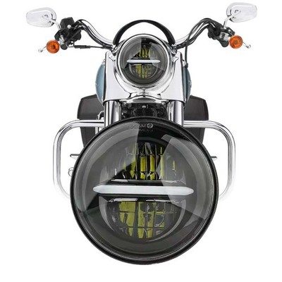 7'' zoll Motorrad LED Scheinwerfer für Harley 2004-2007 Road King Custom FLHRS