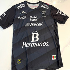 Club Leon FC Pirma Jersey Mens XL Liga MX Mexico Soccer Black 22&rdquo; Pit to Pit