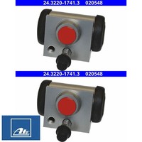 2X Radbremszylinder ATE 24.3220-1741.3 2 Bremszylinder Set Rechts Links