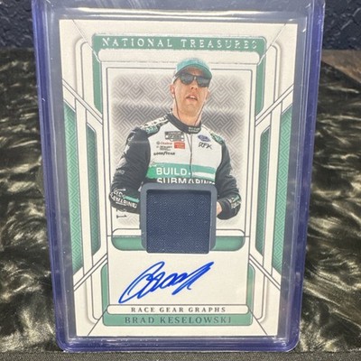 2025 Panini Race Gear Graphs Brad Keselowski Autograph Memorabilia /21