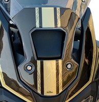 Aufkleber 3D Motorrad Kompatibel Mit Honda Africa Twin 2016 Windschild Zentral