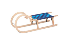 Schlitten neu Hörner Rodel Traditional Gurt 100 cm