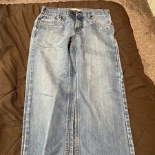 Levis 550 Relaxed Fit Boys Size 16R 28X28 Blue Jeans