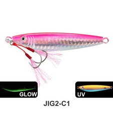 5pcs Metal Jigging Spoon Fishing Lures for Tuna Grouper Snapper Bass 14g-80g