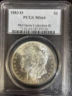 1883 O Morgan Silver Dollar PCGS MS-64