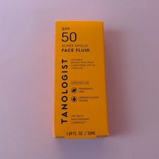Tanologist Super Shield Face Fluid SPF 50 Sunscreen 50 mL/1.69 oz Exp 03/2027