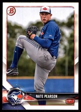 Nate Pearson 2018 Bowman Draft #BD-118 Blue Jays MLB READ FREE SHIP AutographDen