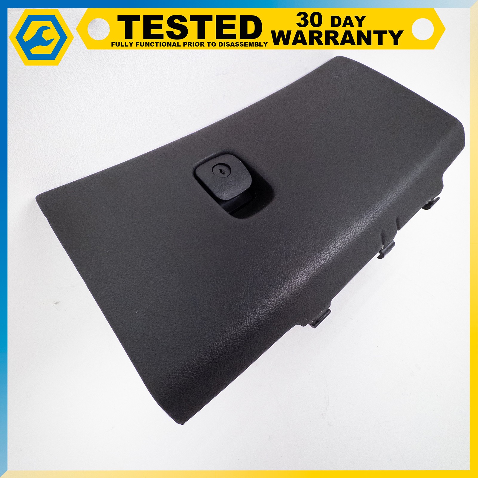 05-13 CHEVROLET CORVETTE C6 DASHBOARD COMPLETE GLOVE BOX ASSEMBLY BLACK OEM