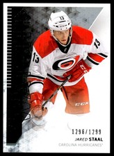2013-14 SP AUTHENTIC FUTURE WATCH Jared Staal Rookie 1298/1299 Carolina