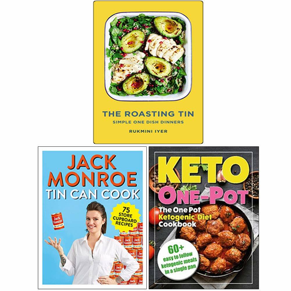 The Roasting Tin, Tin Can, The One Pot Ketogenic 3 Books Collection Set NEW