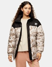  ex TOPSHOP Women's Longline Padded Jacket Winter Jacket (T1/1)