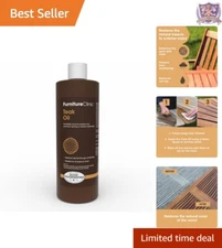 Natural Teak Oil - Protects, Cleans & Restores Outdoor & Indoor Wood Furniture