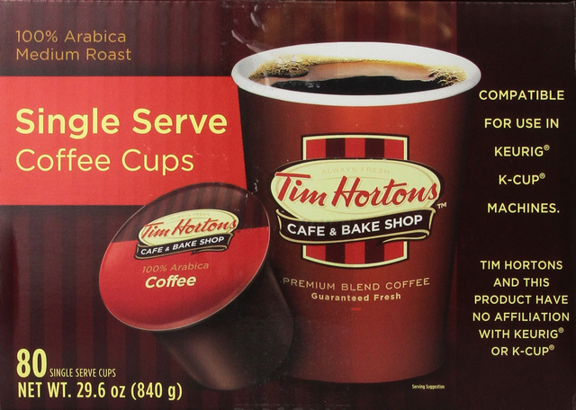 tim hortons coffee cup price
