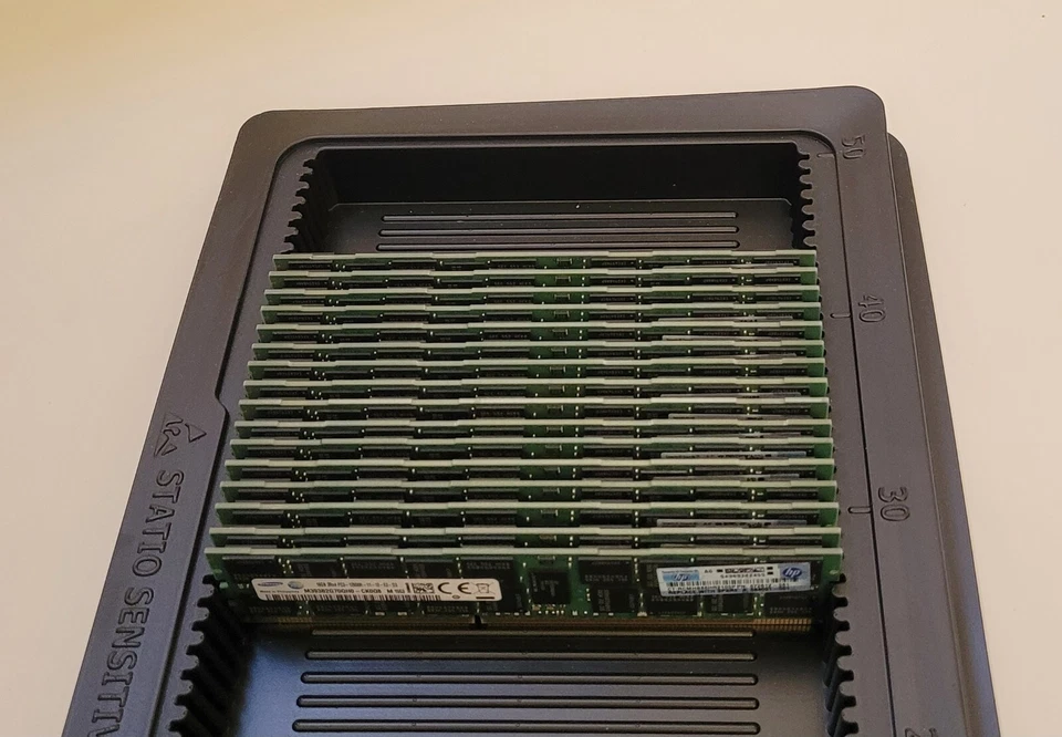 16GB 12800R HP G6 G7 G8 SERVER DDR3 ECC R-DIMM 64GB 128GB 192GB 384GB RAM - Image 2 of 4