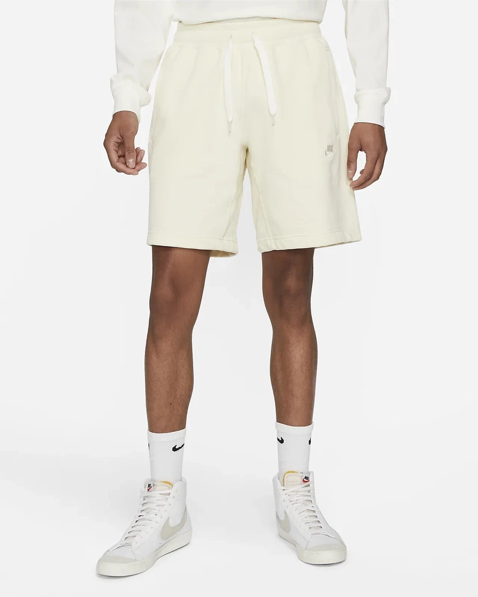 Cream fleece shorts store