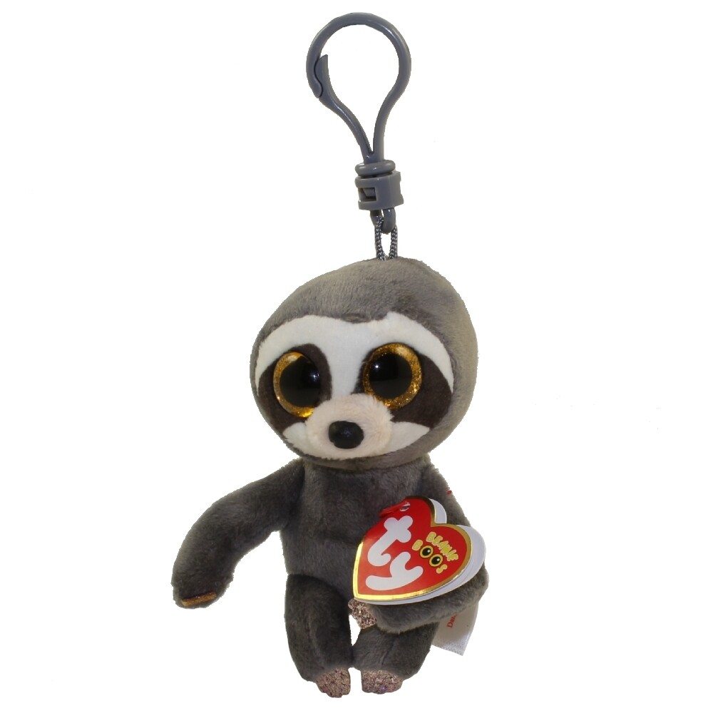 Ty Beanie Babies 36559 Boos Dangler The Sloth Boo Key Clip for