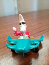 VINTAGE 1988 MCDONALD'S HAPPY MEAL TOY MAC TONIGHT MOON MAN IN BLUE AIRPLANE