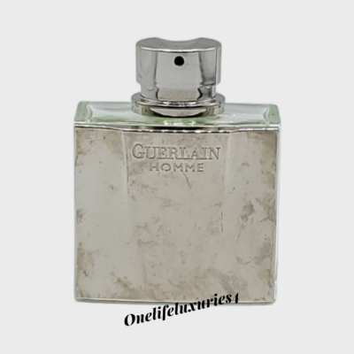 Guerlain Homme Eau De Toilette 2.7oz 80ml spray for men Damaged