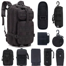 Molle Pouch Hiking Bag Outdoor Accessories Waist Pack Tool Bag Tactical Backpack