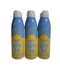 PACK OF 3 24/7 Life by 7-Eleven Sunscreen Spray SPF 30 Water Resistant 80 min