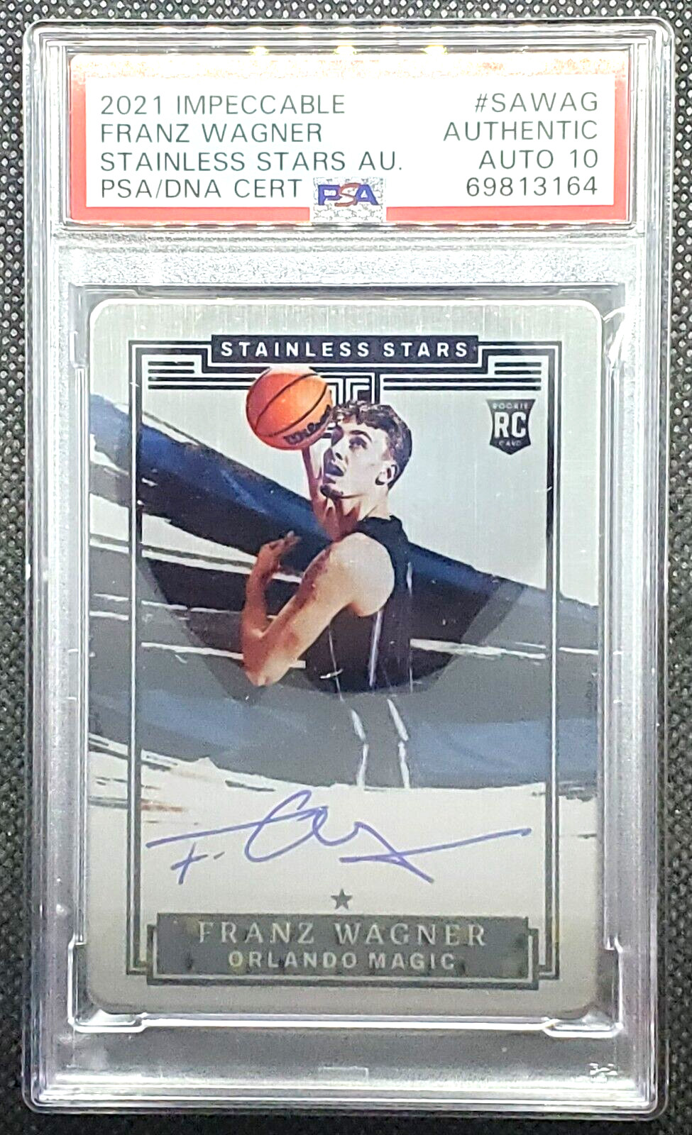 FRANZ WAGNER ROOKIE AUTO PSA