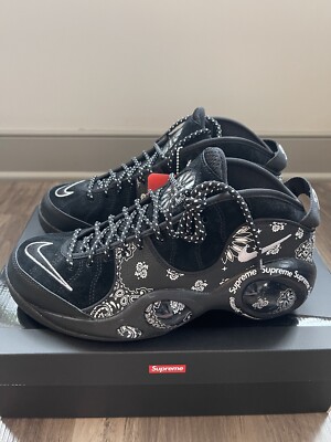 Supreme x Nike Air Zoom Flight 95  Black - Size 8.5 DJ8604-001